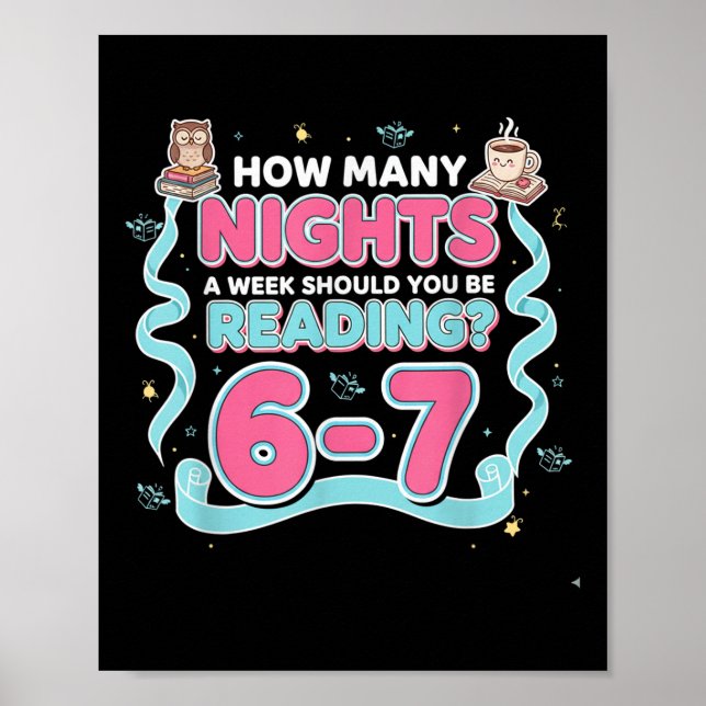 Läser 67 Meme engelsk lärare rolig 67 bok kärlek Poster (Framsidan)