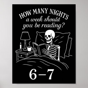 Läser 67 Meme engelsk lärare rolig 67 bok kärlek Poster