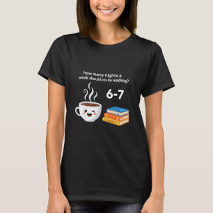Läser 67 Meme engelsk lärare rolig 6 7 T Shirt