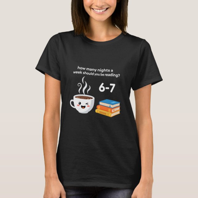Läser 67 Meme engelsk lärare rolig 6 7  T Shirt (Framsida)