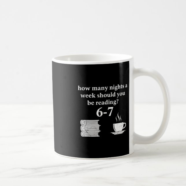 Läser 67 Meme engelsk lärare Rollig 67 Bok Kärlek Kaffemugg (Höger)