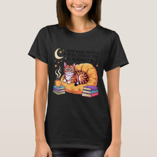 Läser 67 Meme Englieacher Rolig 67 Med Katt Läs T Shirt