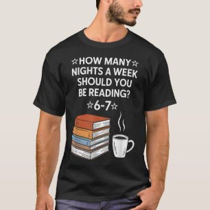 Läser 67 Six Seven Meme engelsk lärare rolig Bo T Shirt