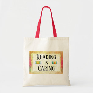 Läser är att ta med sig tote Bag Tygkasse