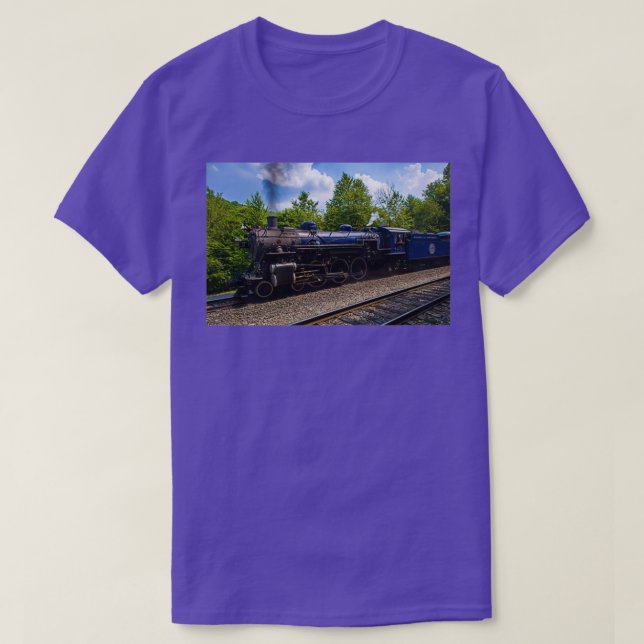 Läser Blue Mountain och Northern Railroad T Shirt (Design framsida)