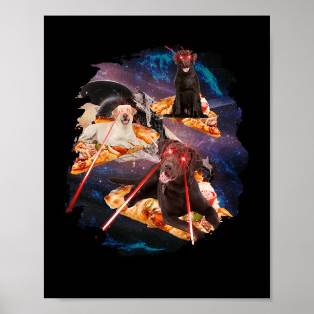 Laser Cats Pizza Kitties Poster (Framsidan)