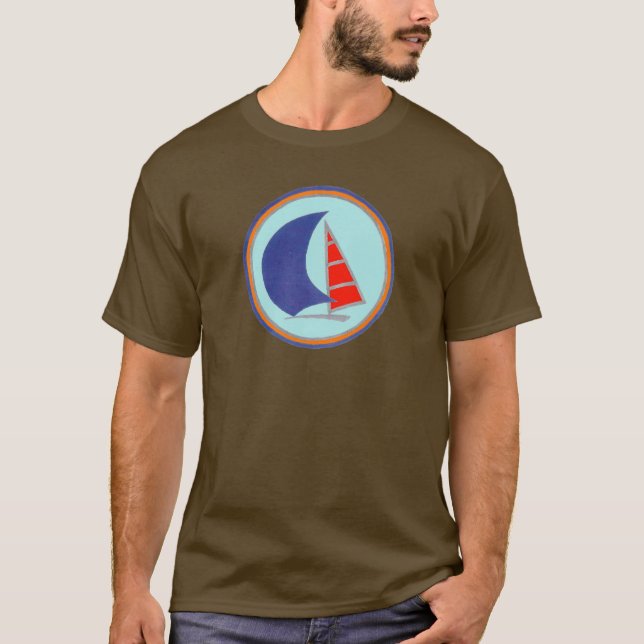 Laser class sailing t-shirt (Framsida)