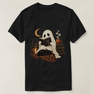 Läser Ghost Halloween T Shirt