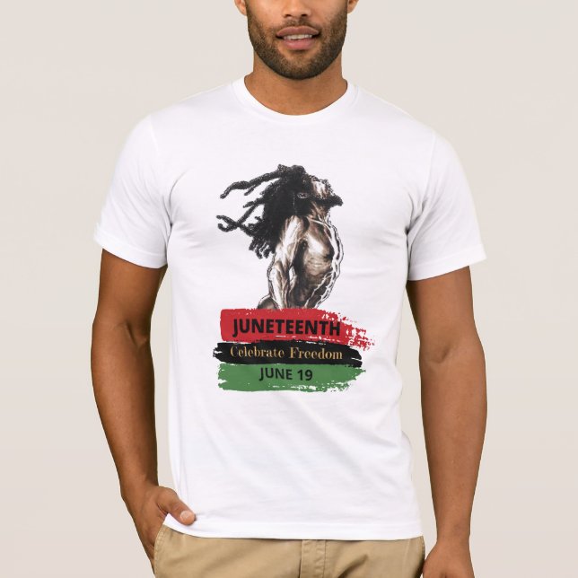 låser hår t shirt (Framsida)