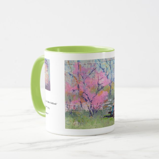 Läser Hennes Brev Redbuds / konstnär Larry Lerew Mugg (Framsida vänster)