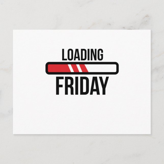 Läser in Fredag Vykort (Framsida)