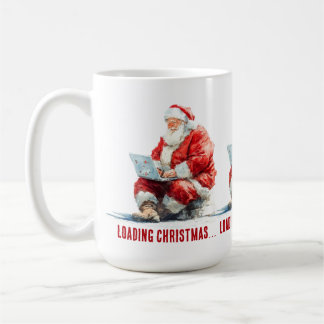 Läser in jultomtens fina design kaffemugg