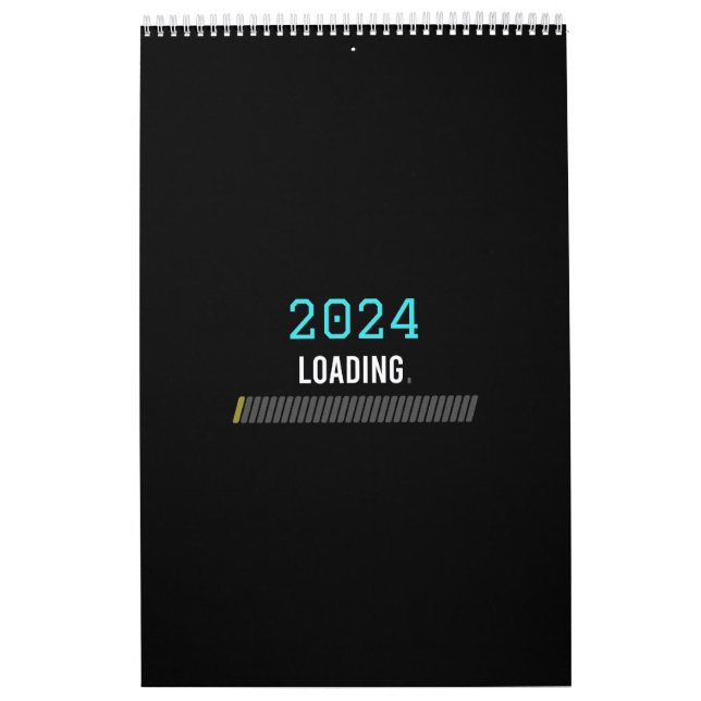 Läser in Skärm Game 2024-kalender Kalender (Omslag)
