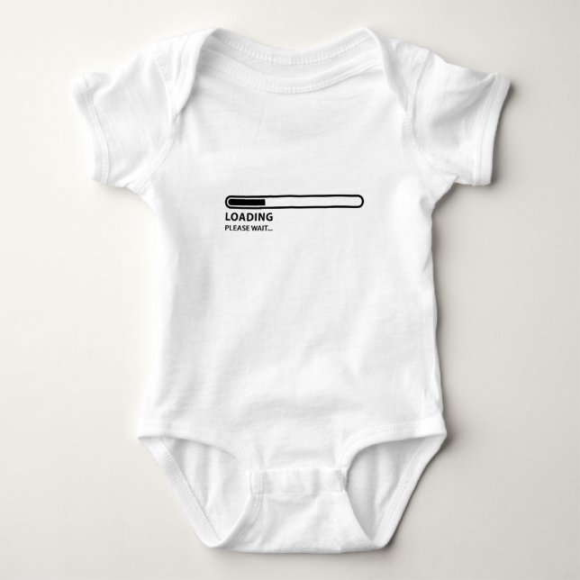 Läser in väntedräkt t shirt (Framsida)