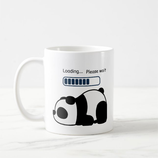 Läser in väntefras för sparsam Panda-offert Kaffemugg (Vänster)