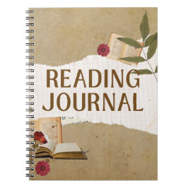 Läser Journal Anteckningsbok