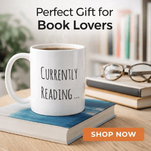 Läser just nu… Minimalist Book Lover Kaffemugg
