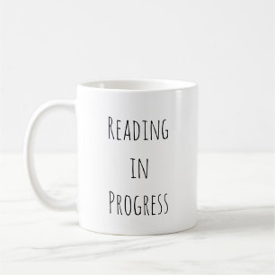 Läser just nu Minimalistisk Bokälskare Kaffemugg