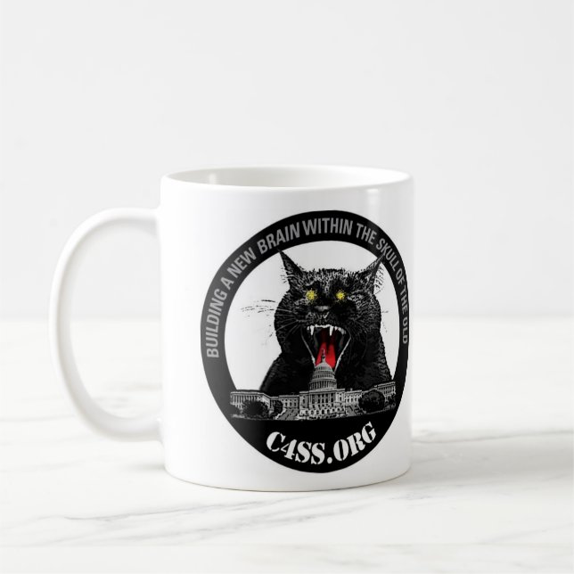 Laser-katt av C4SS-dominans Kaffemugg (Vänster)