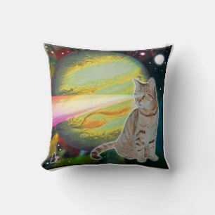 Laser-Katt Mossbody Kudde