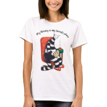 Läser katt Roligt Bibliotek