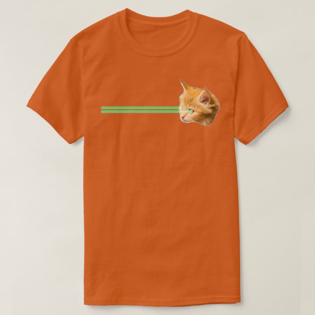 Laser Kitten T Shirt (Design framsida)
