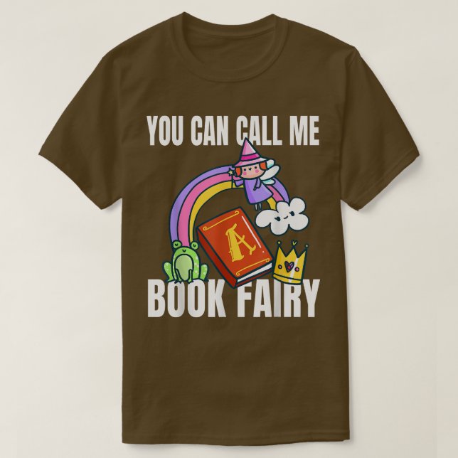 Läser lärarbibliotekarien kan du kalla mig Bok Fai T Shirt (Design framsida)