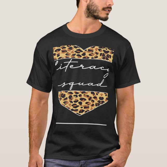 Läser lärarinterventionisten Specialist Literac T Shirt (Framsida)