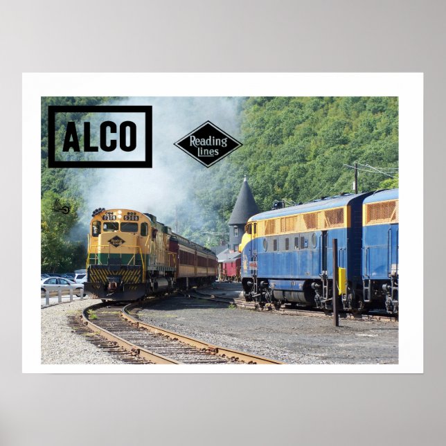 Läser Linjer ALCO C-630 #530 Poster (Framsidan)