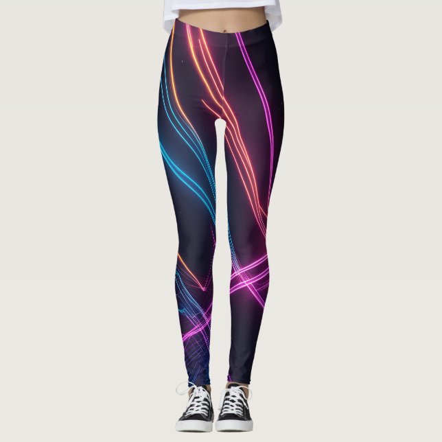 Laser Ljus Leggings (Framsida)