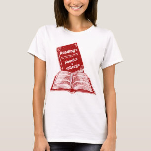 Läser milkostnadsfonetik t shirt