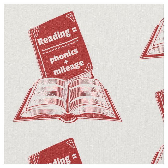 Läser milkostnadsfonetik tyg (Närbild)