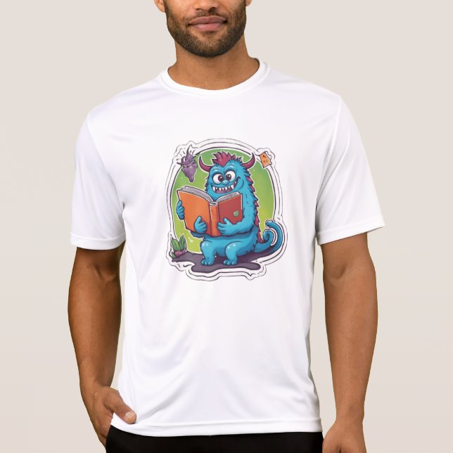 Läser Monster Magic T Shirt (Framsida)
