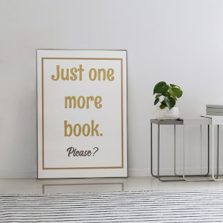 Läser nookdekoration Bok Älskare Poster