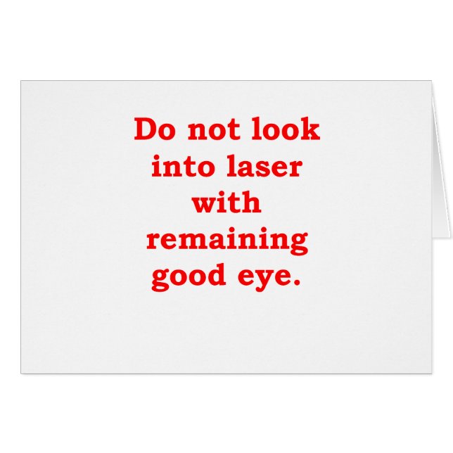 LASER.png Hälsningskort (Framsidan Horizontal)