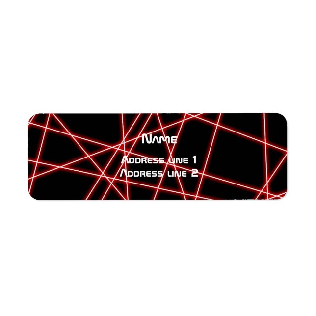 Laser Returadress Etikett (Framsidan)