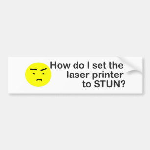 laser-skrivare bildekal