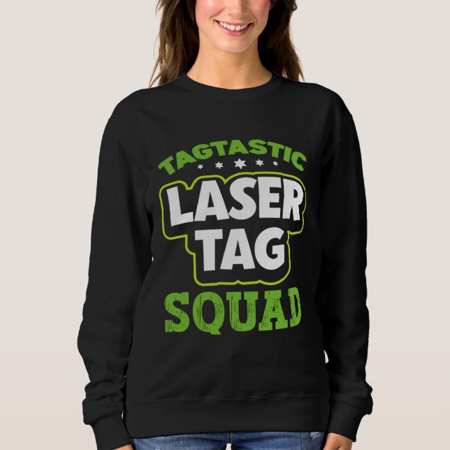 Laser Tag Squad  Laser Tag T Shirt (Framsida)