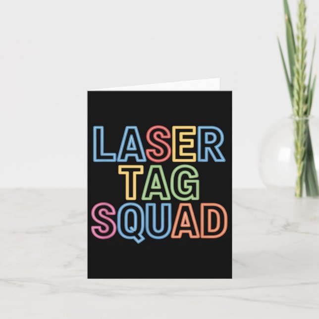 Laserläge för Märkre med kvadratisk Märkre Kort (Framsida)