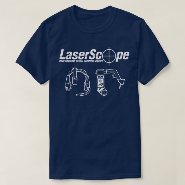 LaserScope-videospelkontroll - Vintage Arcade  T Shirt (Design framsida)
