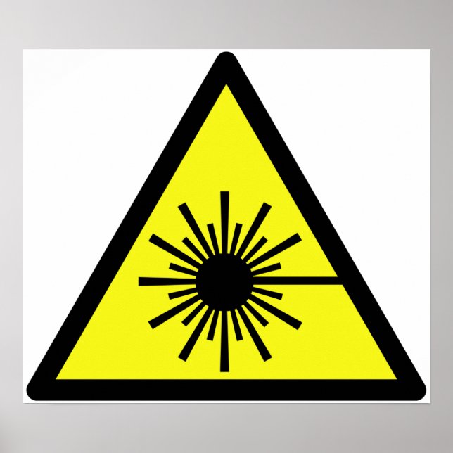 Laserstrålning_strålning Poster (Framsidan)