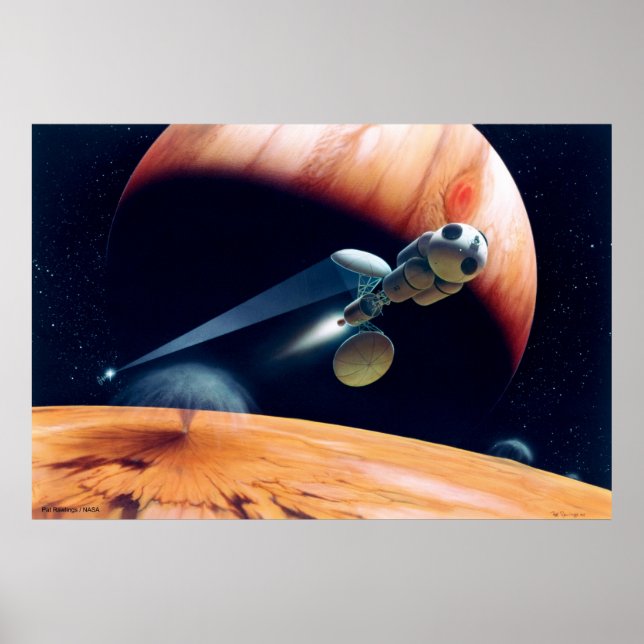 Laserström Station Poster (Framsidan)