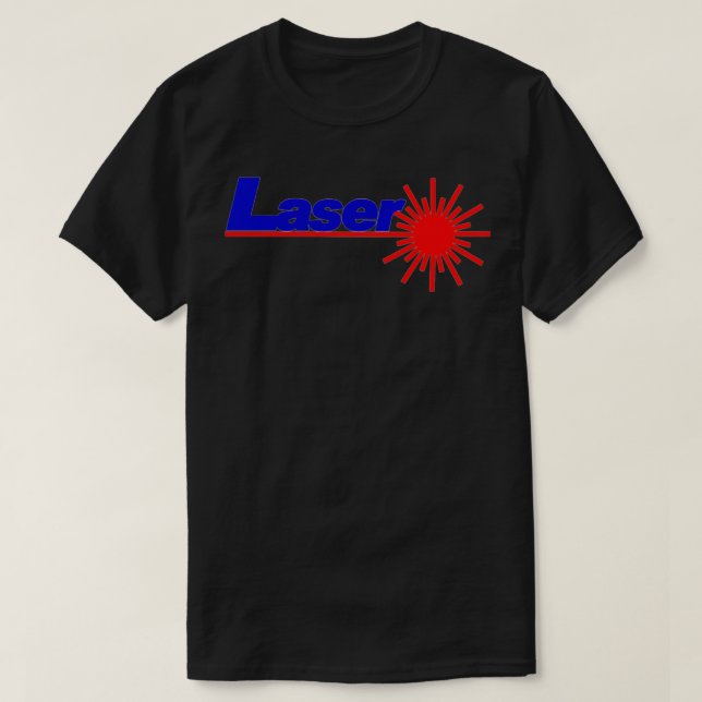 Lasertecken 1 t shirt (Design framsida)