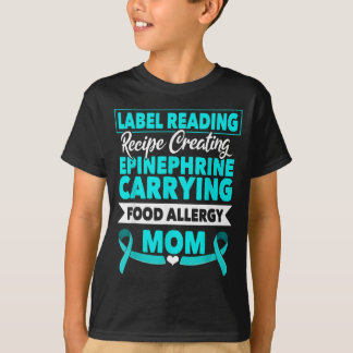Läsetikett Recept Skapa Adrenalin Mat T Shirt