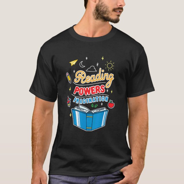 Läsfunktioner - Imagination T Shirt (Framsida)