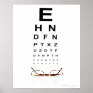Läsglas Poster