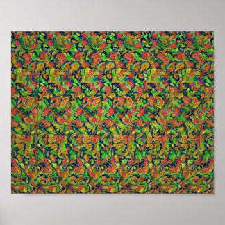 Läsgroda - Gömt 3D-utskrift Poster