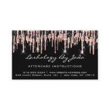 Lash Aftercare Instructions Ro Drips Jada