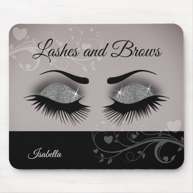 Lash and Brows - Smokey Grått Musmatta (Framsidan)