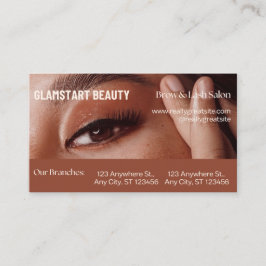 Lash Appointment Reminder Card Editable